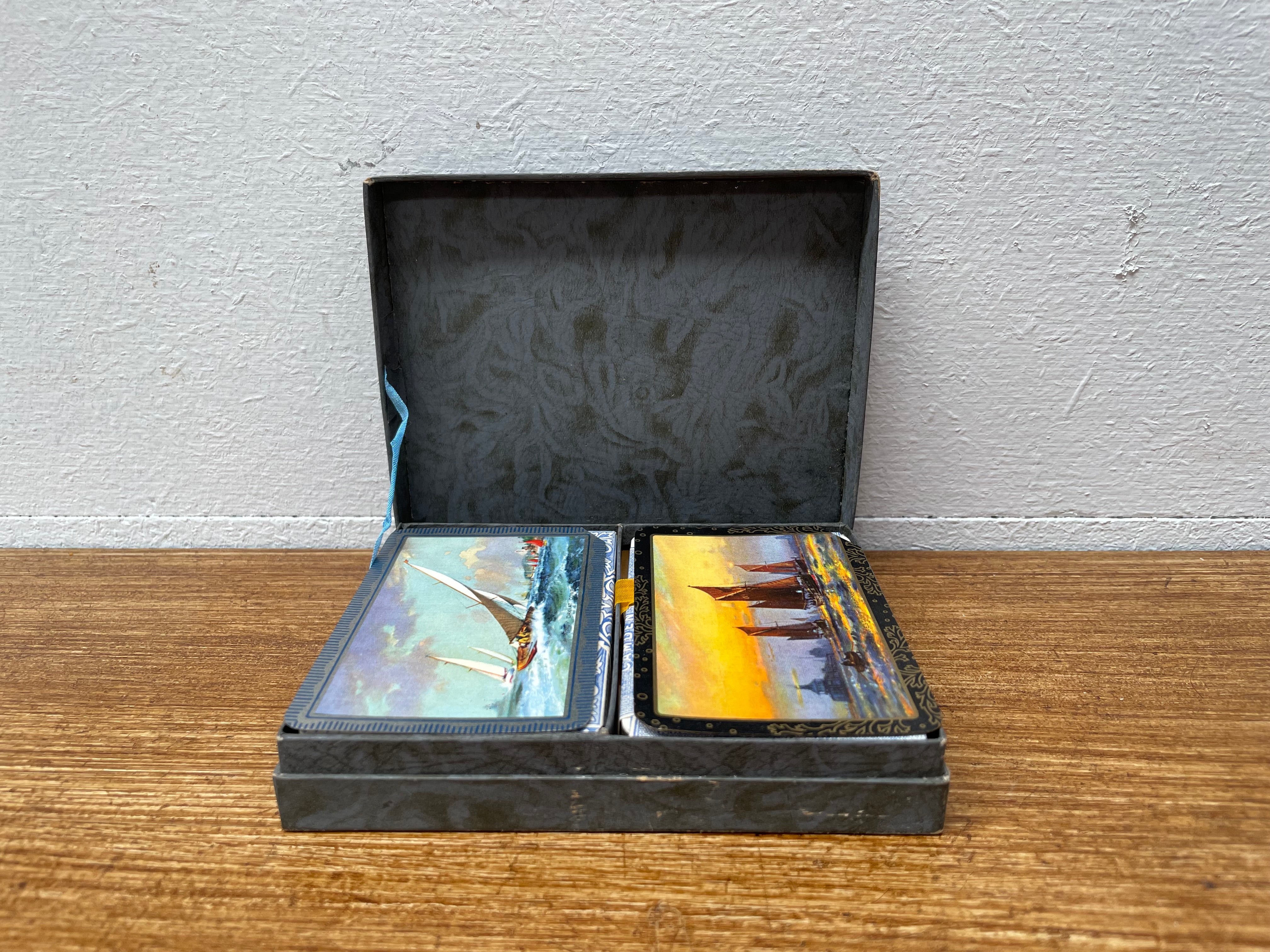 Vintage Boudoir Playing Cards Original Box | Antique & Vintage | Moonee Ponds Antiques | Australia Wide Delivery