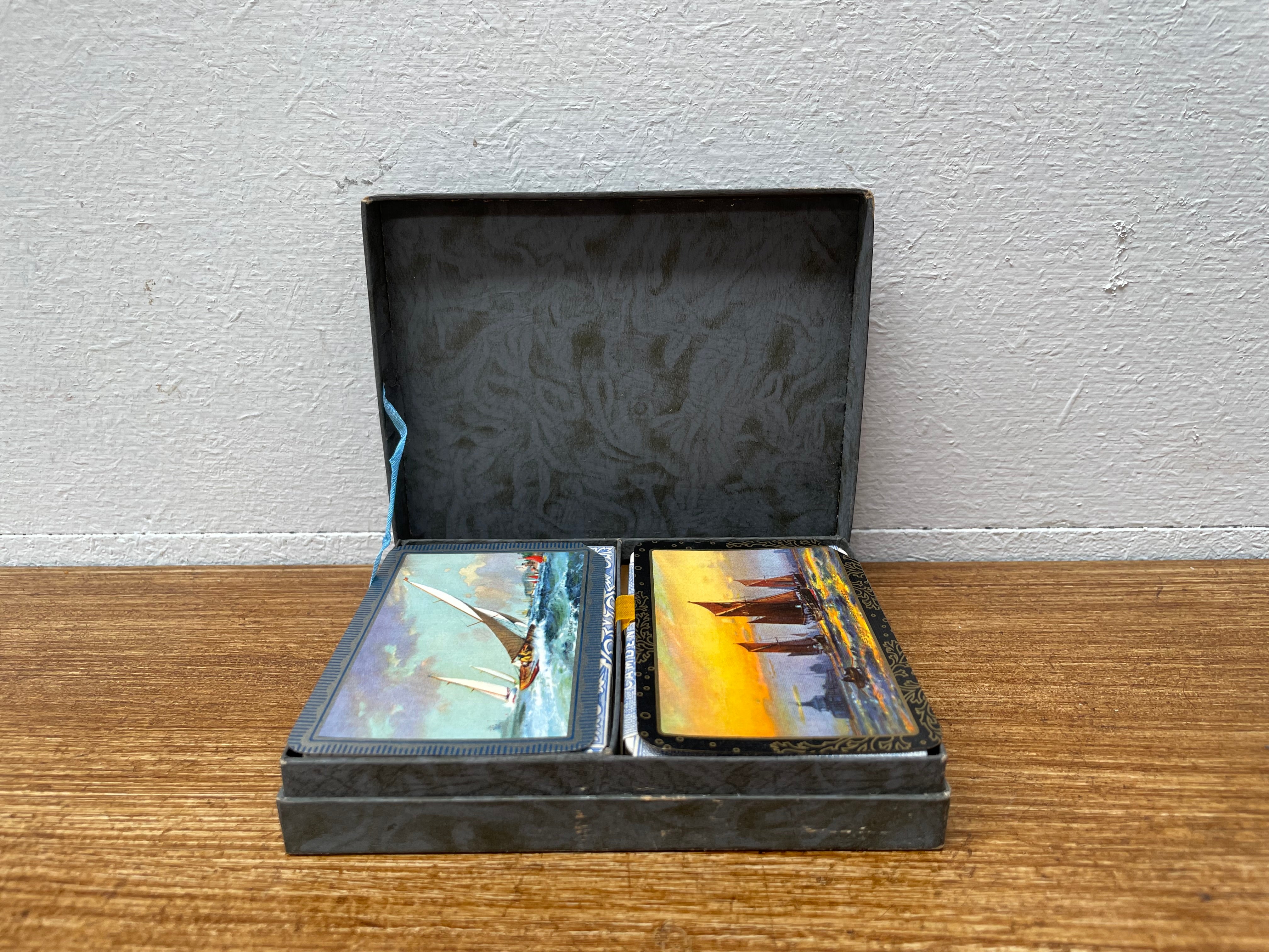 Vintage Boudoir Playing Cards Original Box | Antique & Vintage | Moonee Ponds Antiques | Australia Wide Delivery