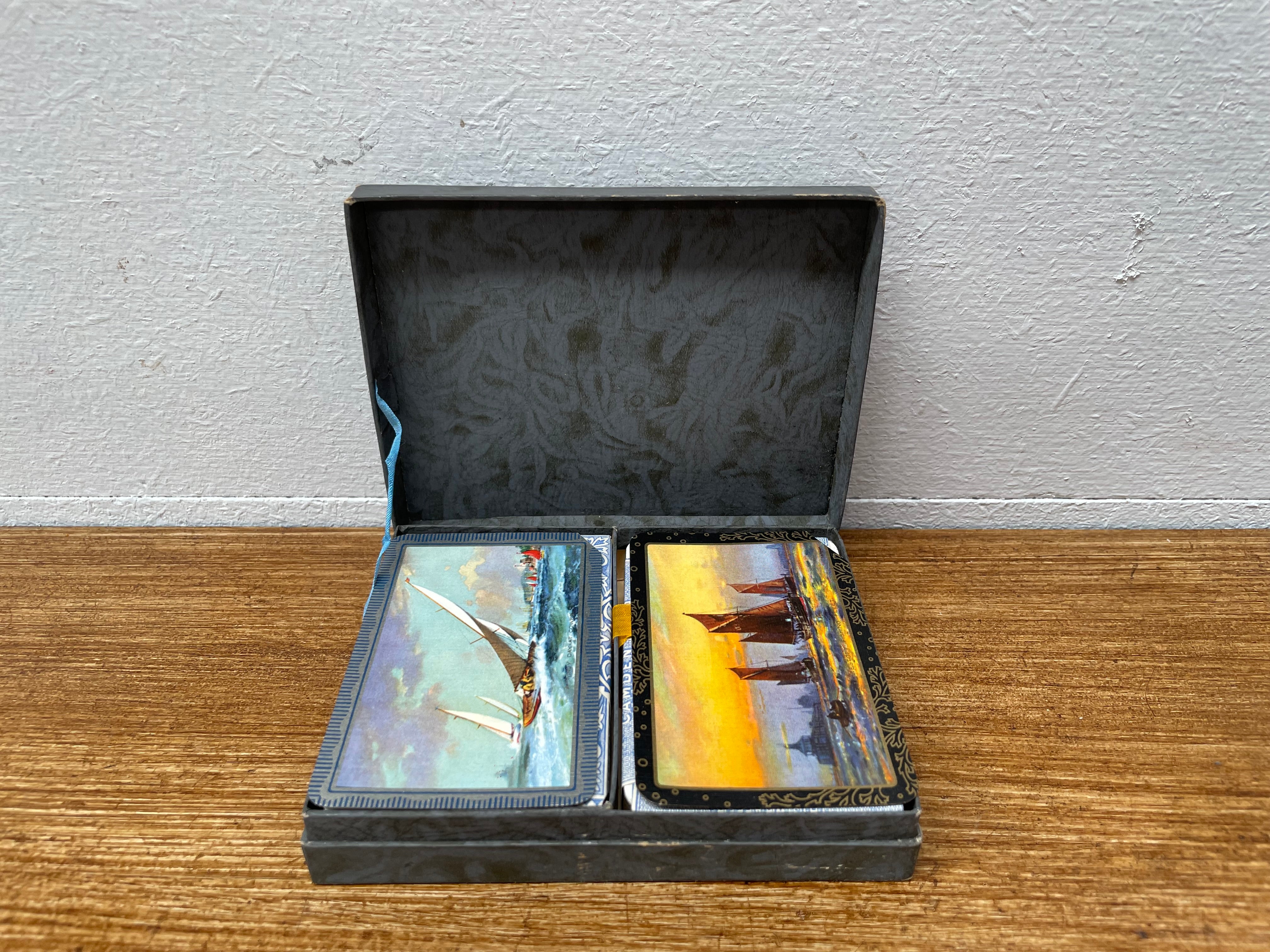 Vintage Boudoir Playing Cards Original Box | Antique & Vintage | Moonee Ponds Antiques | Australia Wide Delivery