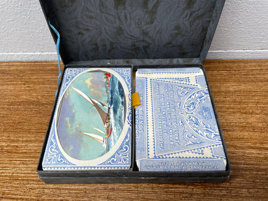 Vintage Boudoir Playing Cards Original Box