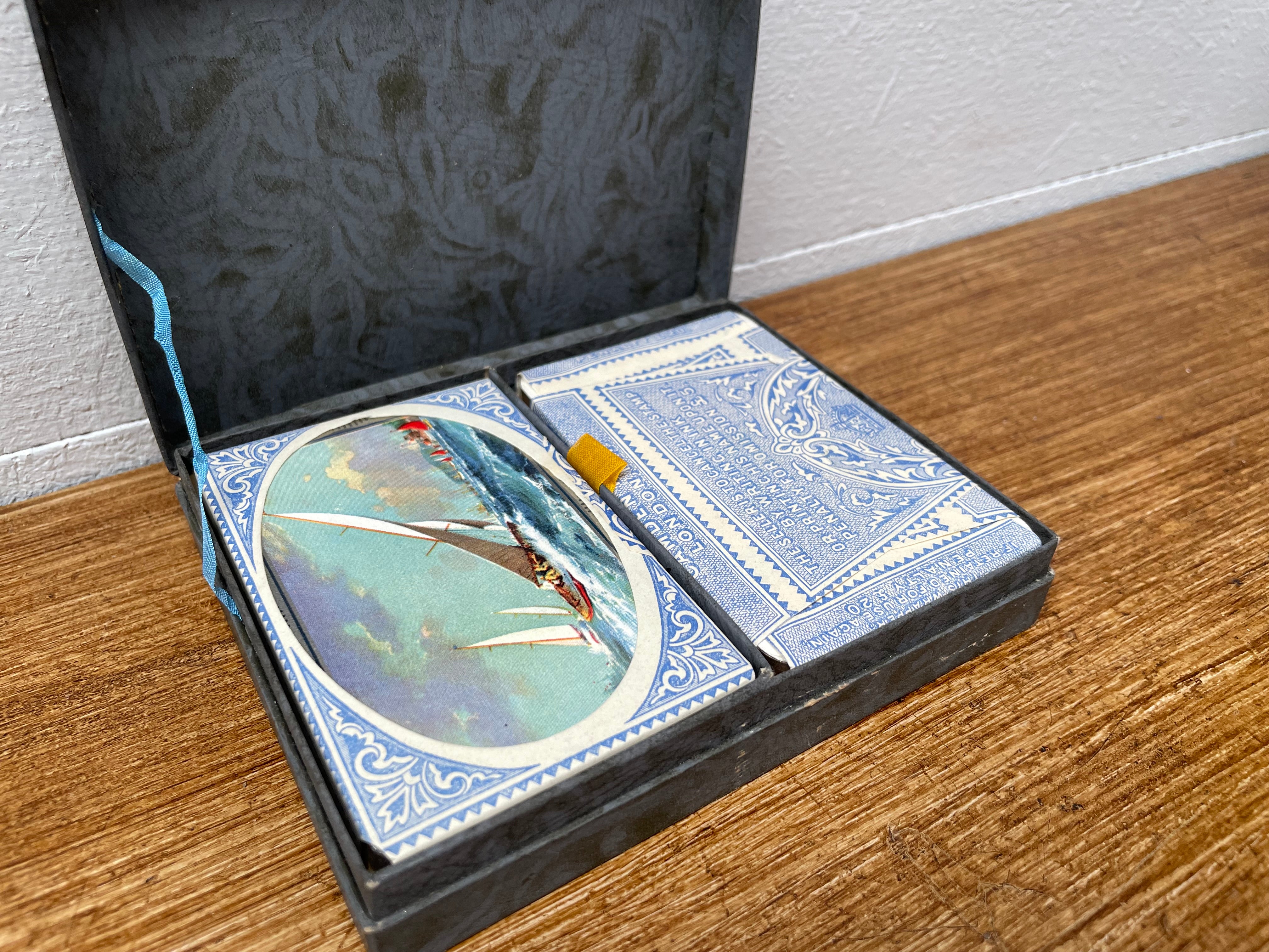 Vintage Boudoir Playing Cards Original Box | Antique & Vintage | Moonee Ponds Antiques | Australia Wide Delivery