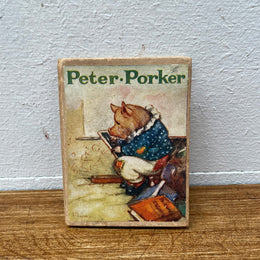 1st Edition C1910 Miniature Book "Tale Of Peter Porker"