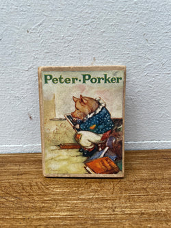 1st Edition C1910 Miniature Book "Tale Of Peter Porker" | Antique & Vintage | Moonee Ponds Antiques | Australia Wide Delivery