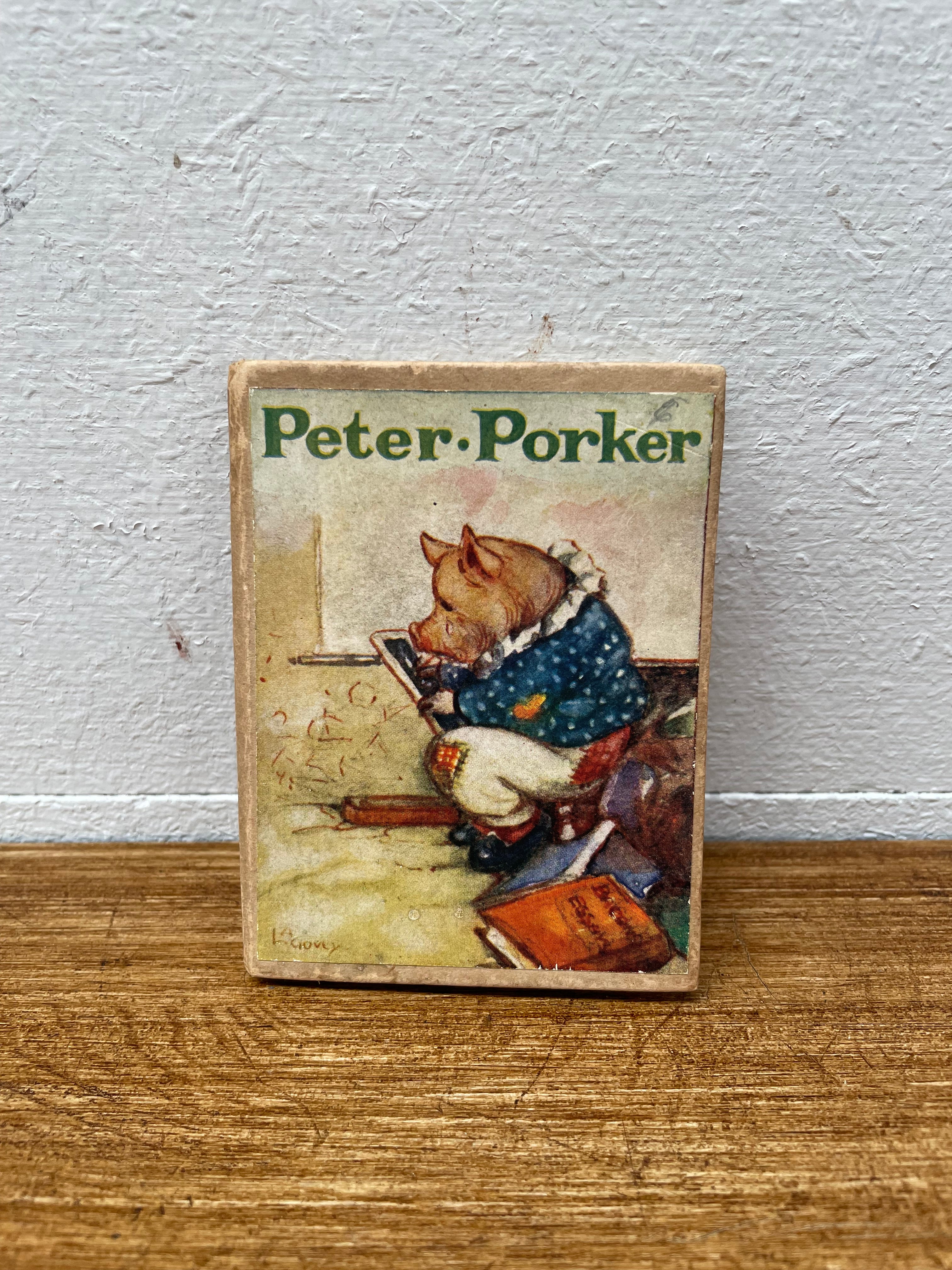 1st Edition C1910 Miniature Book "Tale Of Peter Porker" | Antique & Vintage | Moonee Ponds Antiques | Australia Wide Delivery