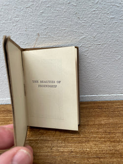 Antique Miniature Book "Beauties Of Friendship" C1910 | Antique & Vintage | Moonee Ponds Antiques | Australia Wide Delivery