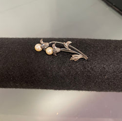 Selection Of Vintage Sterling Silver & Cultured Pearl Brooches | Antique & Vintage | Moonee Ponds Antiques | Australia Wide Delivery