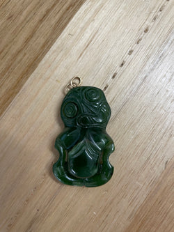 Old Hei Tiki Maori New Zealand Pendant | Antique & Vintage | Moonee Ponds Antiques | Australia Wide Delivery