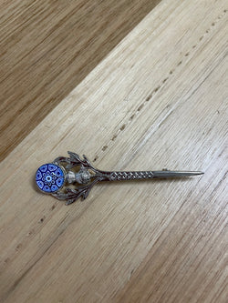 Vintage Scottish Pewter Kilt Pin Brooch | Antique & Vintage | Moonee Ponds Antiques | Australia Wide Delivery