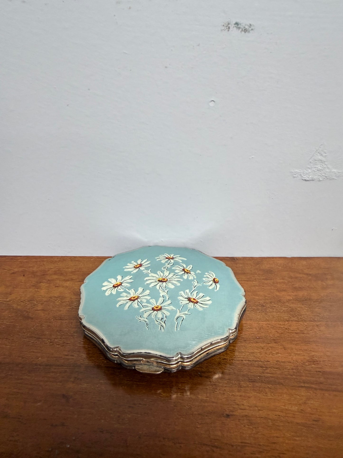 Vintage Silver Plated Stratton Compact