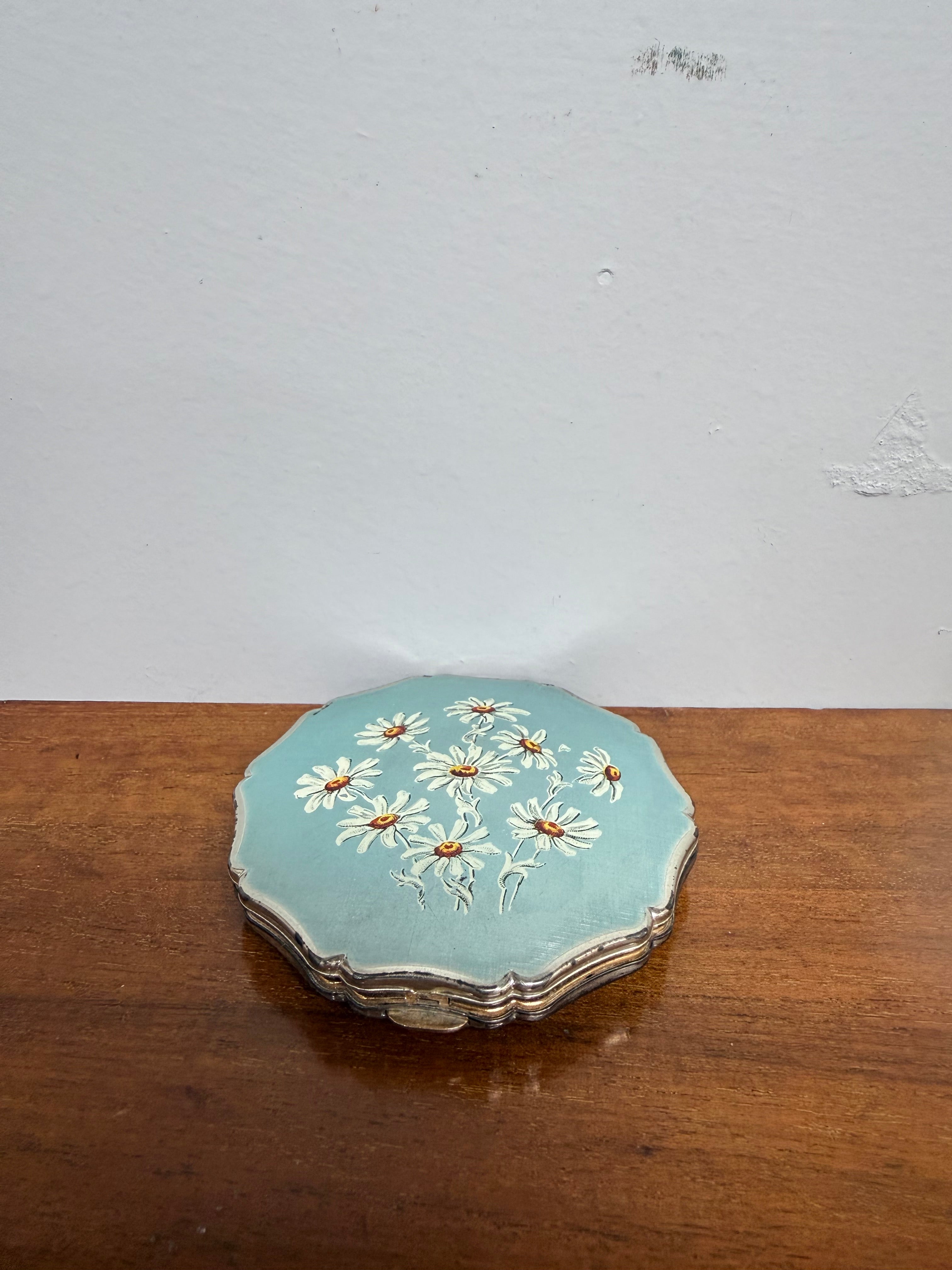 Vintage Silver Plated Stratton Compact | Antique & Vintage | Moonee Ponds Antiques | Australia Wide