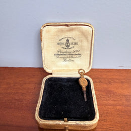 Early 19th Cent. Silver Cased Pocket Watch In Original Case.
