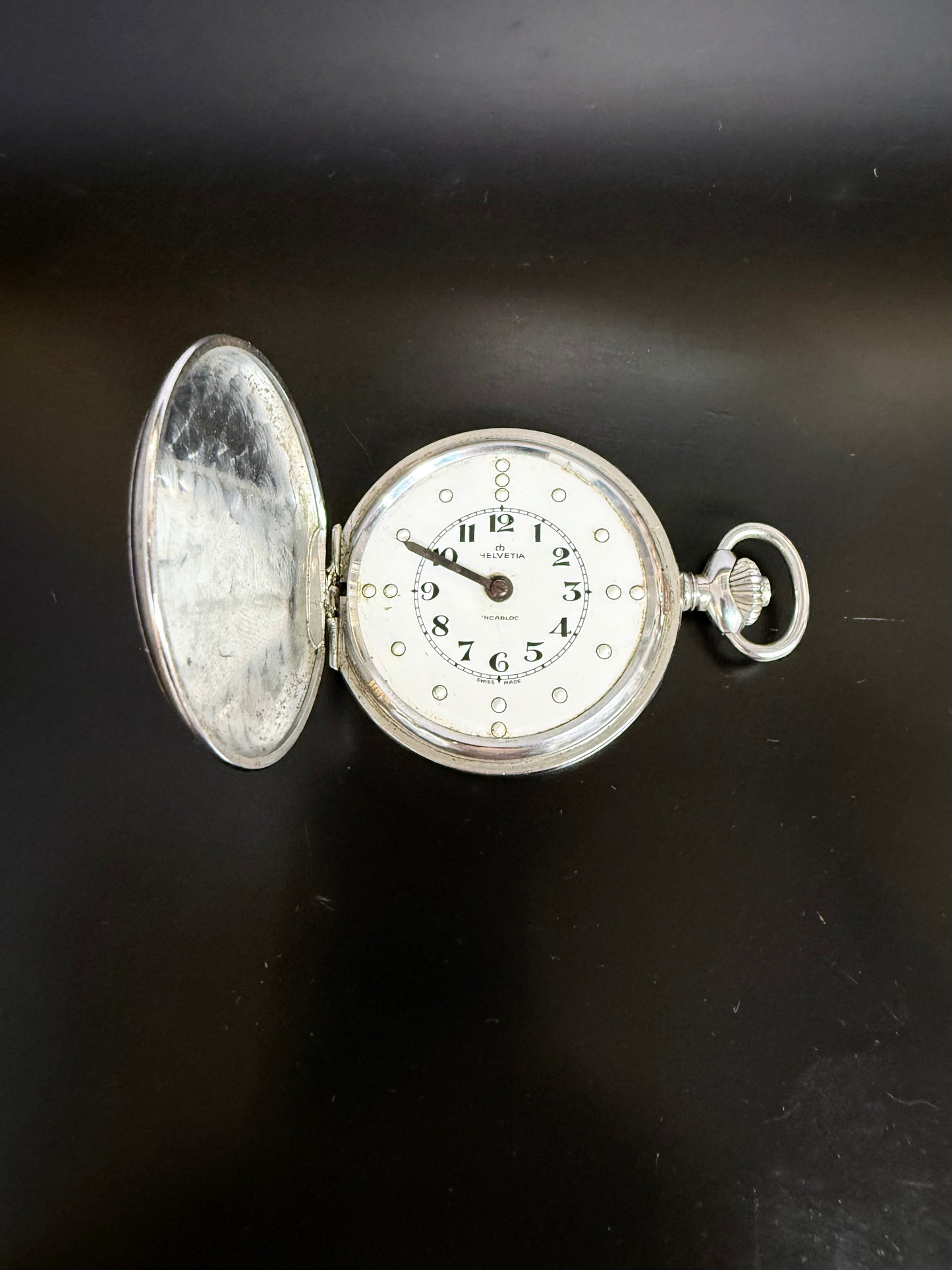 Rare Vintage Pocket Watch For The Blind