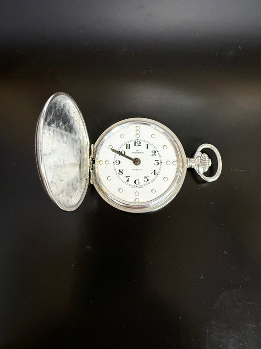 Rare Vintage Pocket Watch For The Blind