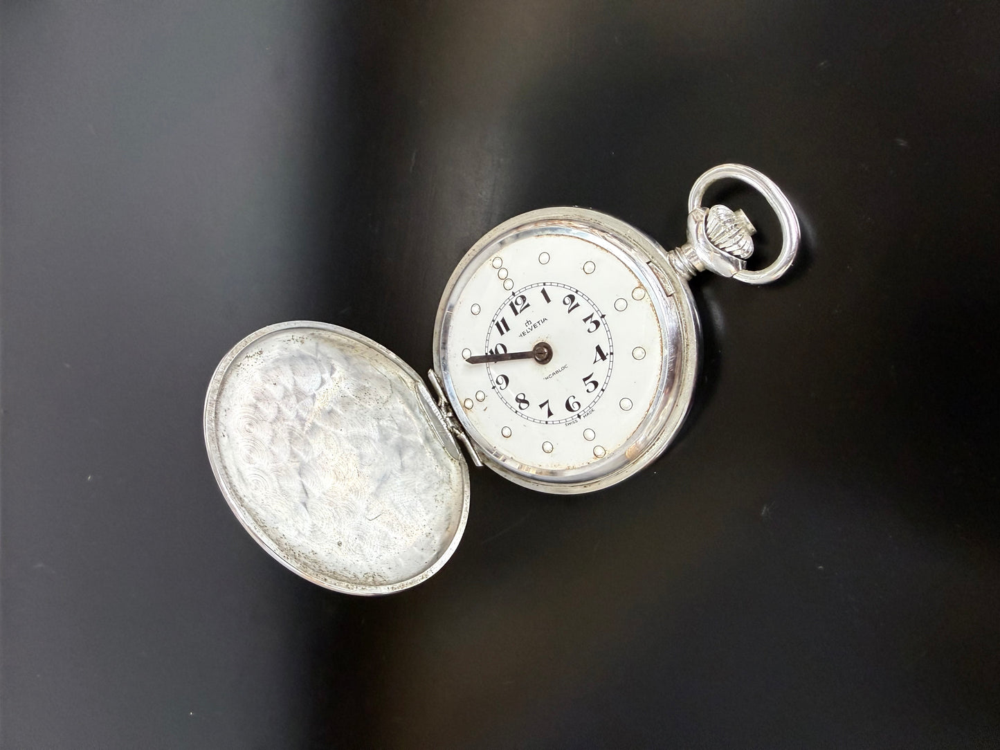 Rare Vintage Pocket Watch For The Blind