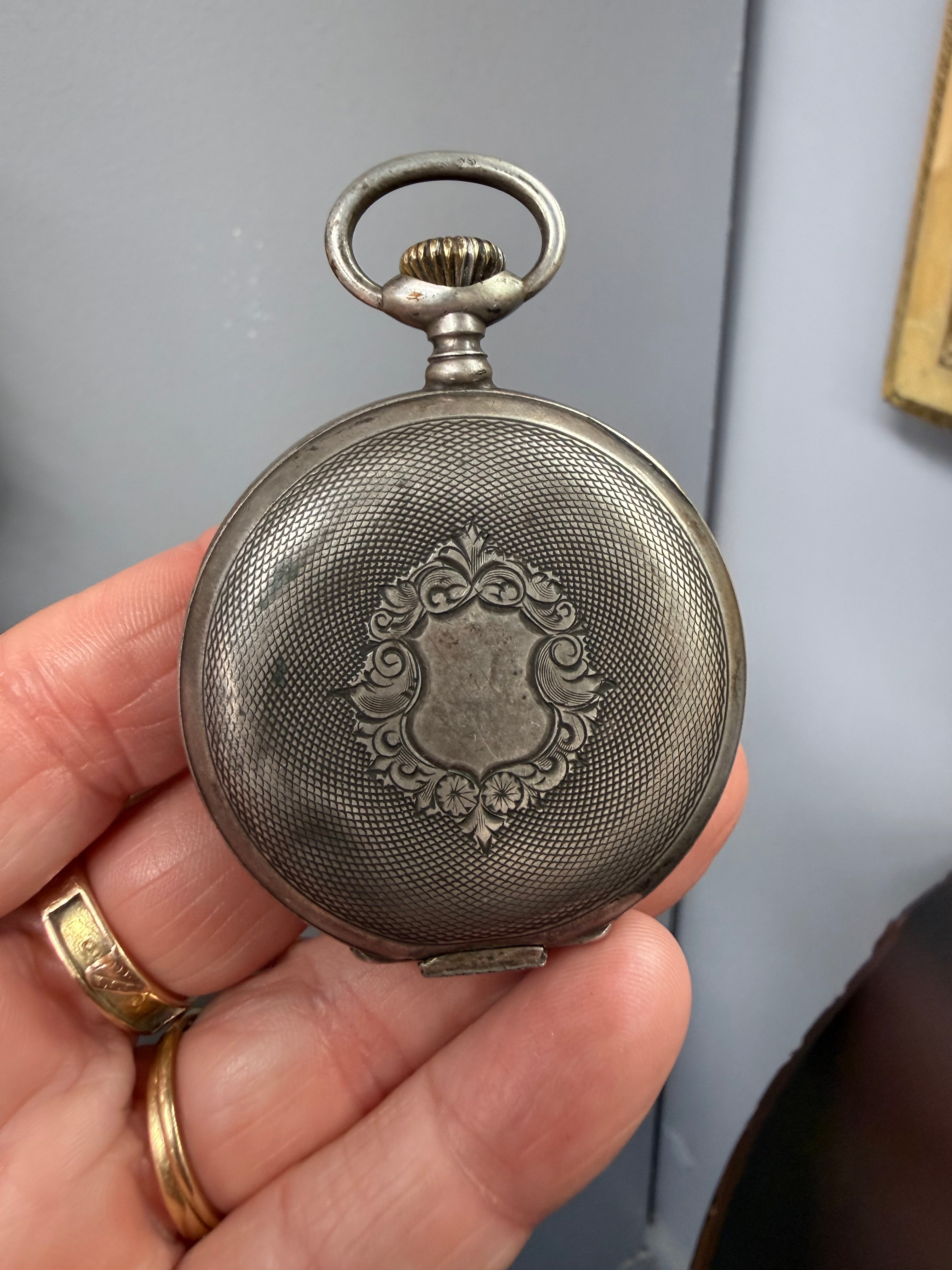 Mysterious Antique Arbitrage Brevette Jump Hour Pocket Watch | Antique & Vintage | Moonee Ponds Antiques | Australia Wide