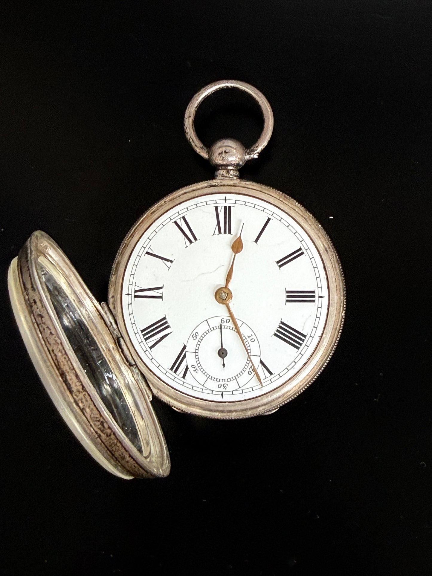 Waltham Silver Pocket Watch C1910 With Key