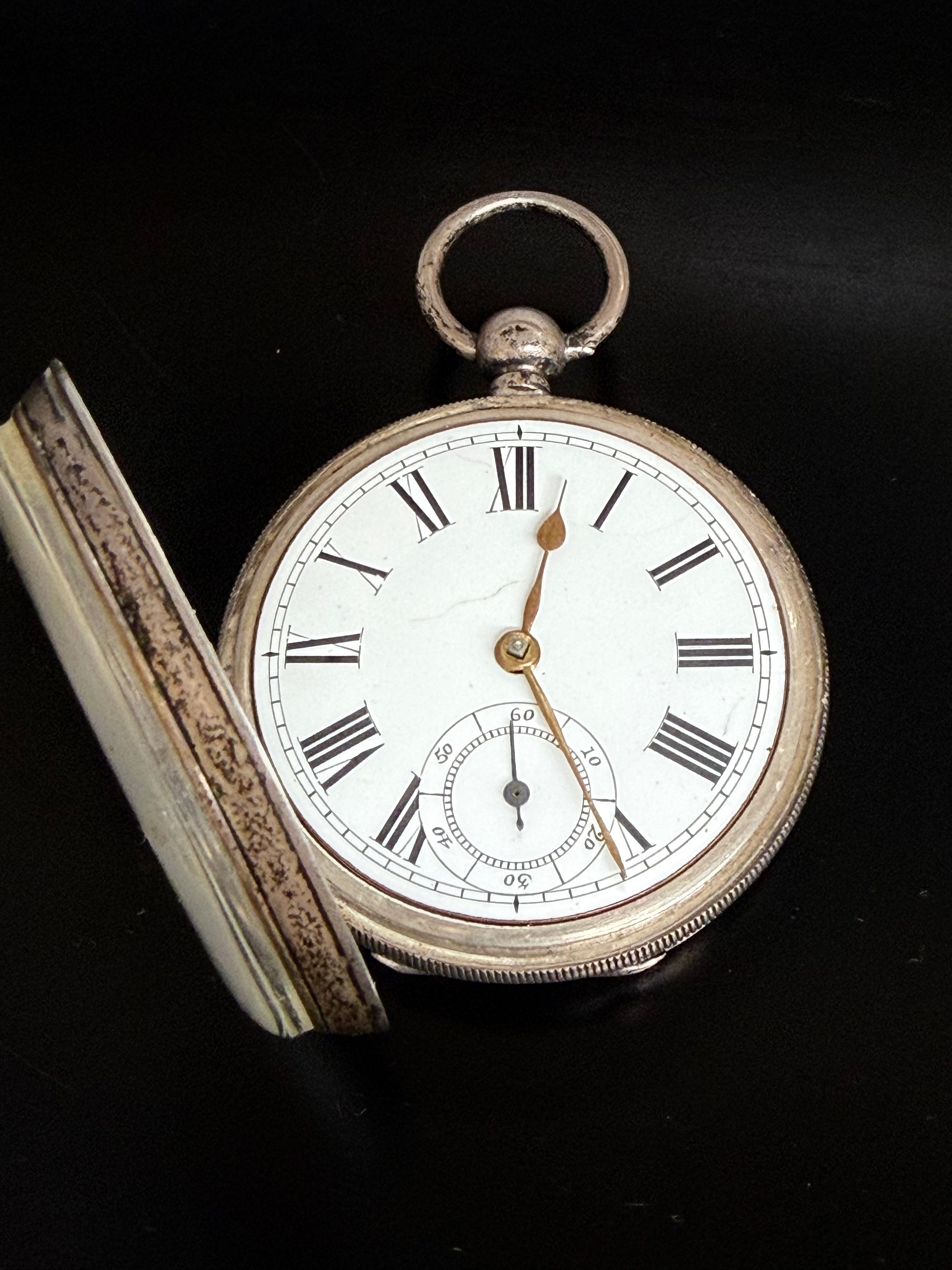 Waltham Silver Pocket Watch C1910 With Key | Antique & Vintage | Moonee Ponds Antiques | Australia Wide