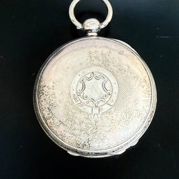 Waltham Silver Pocket Watch C1910 With Key