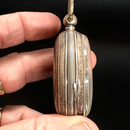 Waltham Silver Pocket Watch C1910 With Key