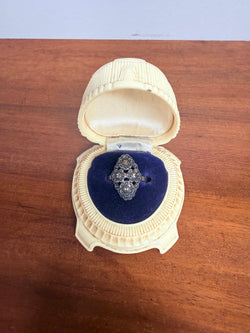 Vintage Marcasite & Silver Ring | Antique & Vintage | Moonee Ponds Antiques | Australia Wide Delivery