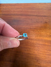 Vintage Silver & Blue Stone Ring | Antique & Vintage | Moonee Ponds Antiques | Australia Wide Delivery