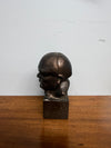 Unusual Bronzed Cast Iron Churchill Bust Paperweight | Antique & Vintage | Moonee Ponds Antiques | Australia Wide Delivery