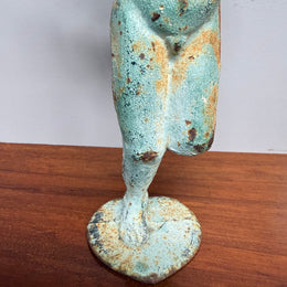Vintage Cast Iron Cherub Figure