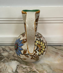 Hand Painted Gouda Jug | Antique & Vintage | Moonee Ponds Antiques | Australia Wide Delivery