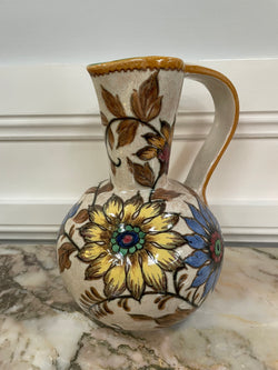 Hand Painted Gouda Jug | Antique & Vintage | Moonee Ponds Antiques | Australia Wide Delivery