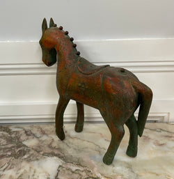Interesting Wooden Vintage Carved Horse | Antique & Vintage | Moonee Ponds Antiques | Australia Wide Delivery