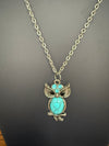 Vintage Owl Pendant & Chain | Antique & Vintage | Moonee Ponds Antiques | Australia Wide Delivery