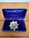 Antique 9ct Photo Locket Set With Seed Pearls & Garnets | Antique & Vintage | Moonee Ponds Antiques | Australia Wide Delivery