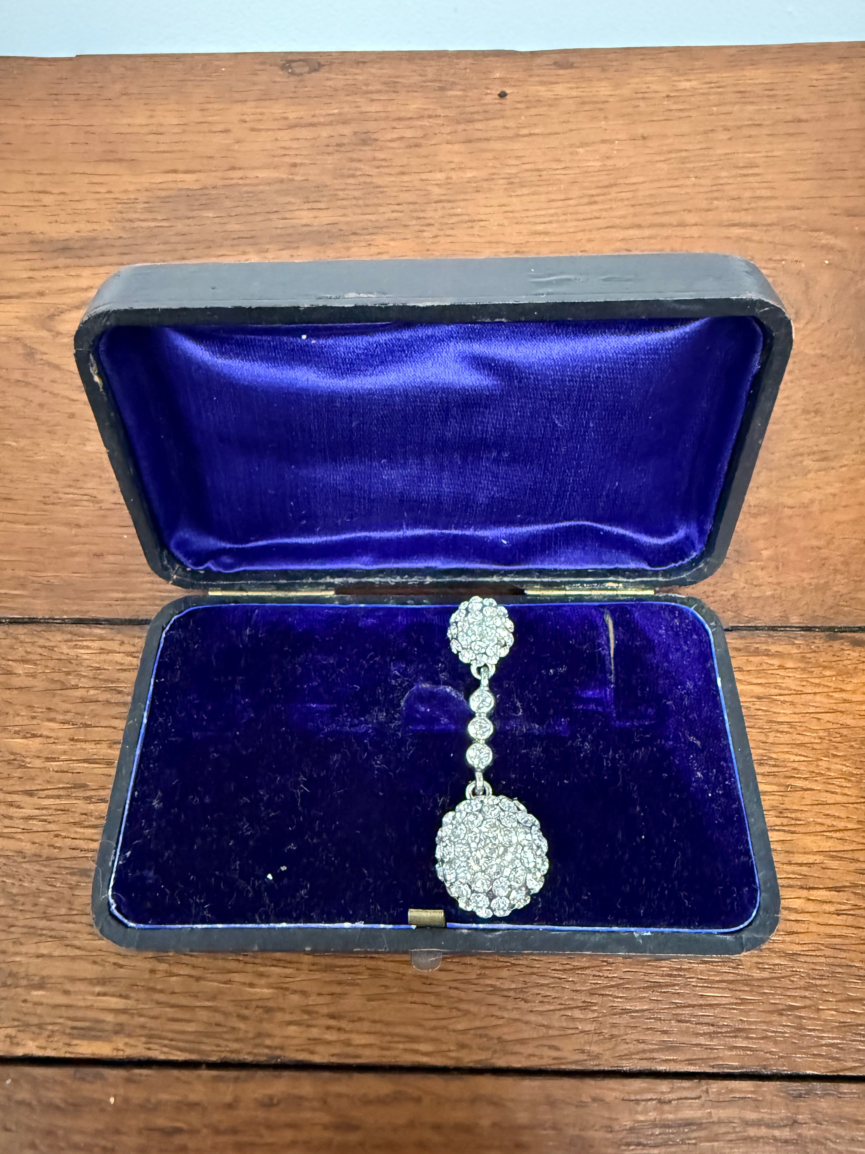 Vintage Czech Rhinestone Pendant | Antique & Vintage | Moonee Ponds Antiques | Australia Wide Delivery