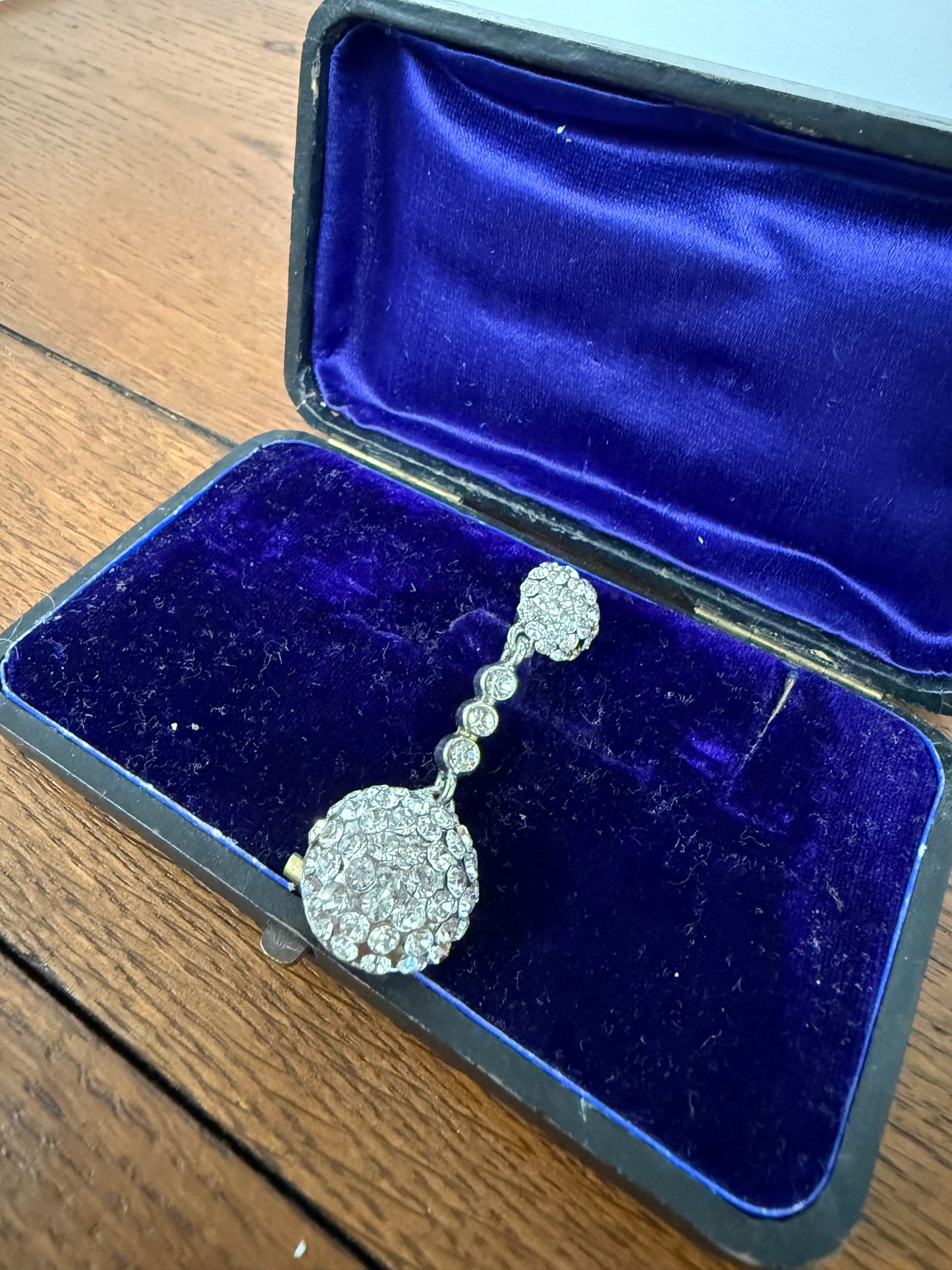 Vintage Czech Rhinestone Pendant