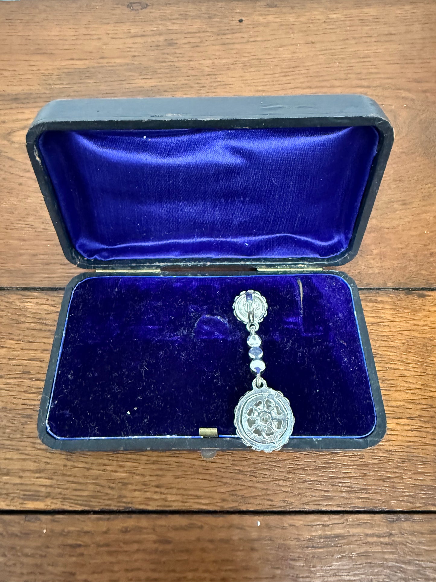 Vintage Czech Rhinestone Pendant