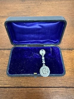 Vintage Czech Rhinestone Pendant | Antique & Vintage | Moonee Ponds Antiques | Australia Wide Delivery