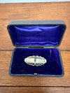 Stunning Duette Marcasite & Silver Dress Clip & Brooch | Antique & Vintage | Moonee Ponds Antiques | Australia Wide Delivery