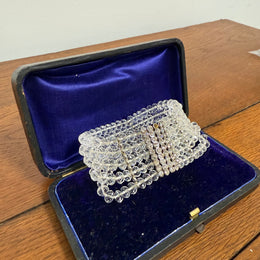 Vintage Crystal & Rhinestone Stretch Bracelet