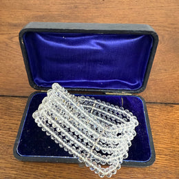Vintage Crystal & Rhinestone Stretch Bracelet