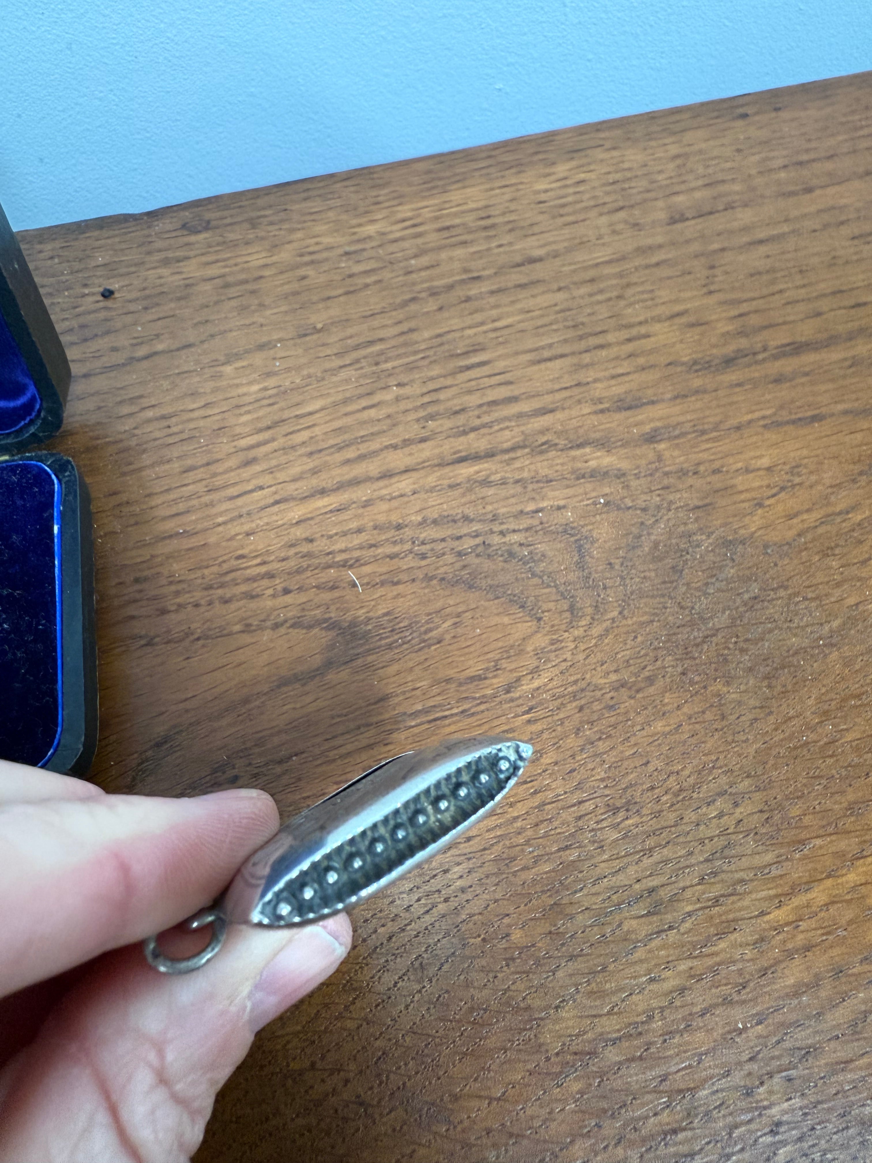 Victorian Silver Birmingham 1899 Vesta Case | Antique & Vintage | Moonee Ponds Antiques | Australia Wide Delivery