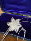 Vintage Hand Made Silver 925 Filigree Flower Pendant & Chain | Antique & Vintage | Moonee Ponds Antiques | Australia Wide Delivery