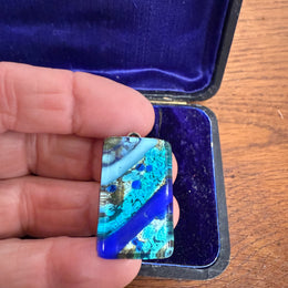 Vintage Blue Coloured Murano Glass Pendant