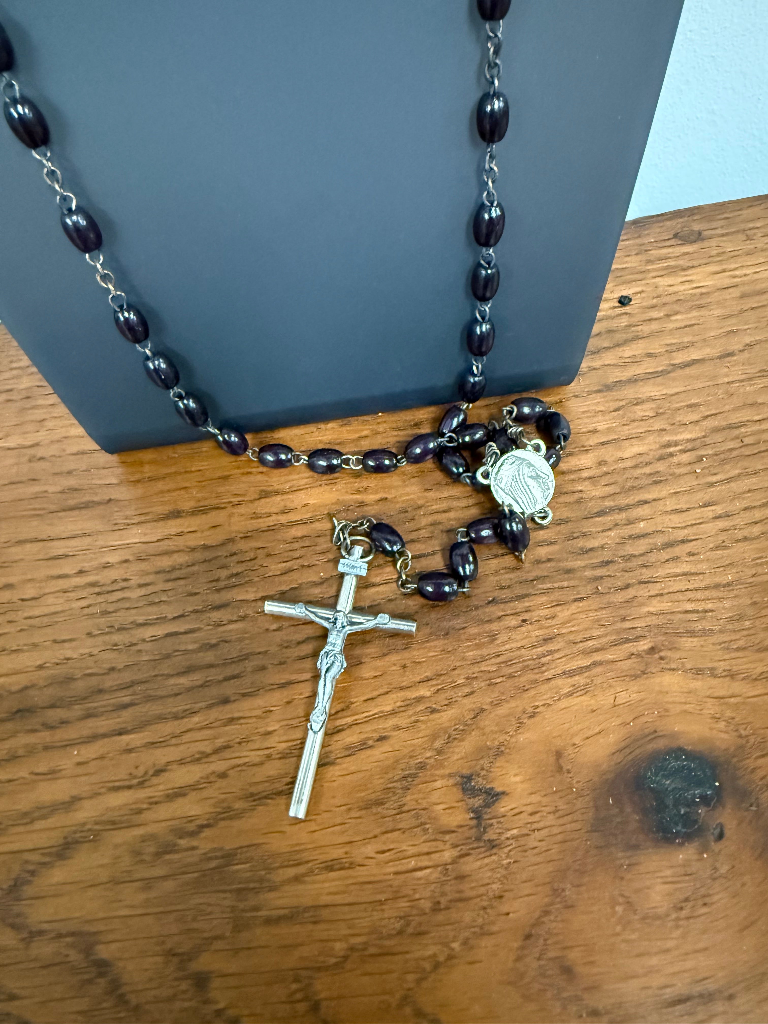 Vintage Wood Rosary Beads | Antique & Vintage | Moonee Ponds Antiques | Australia Wide
