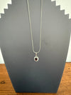 Vintage Silver & Garnet Pendant & Chain | Antique & Vintage | Moonee Ponds Antiques | Australia Wide Delivery