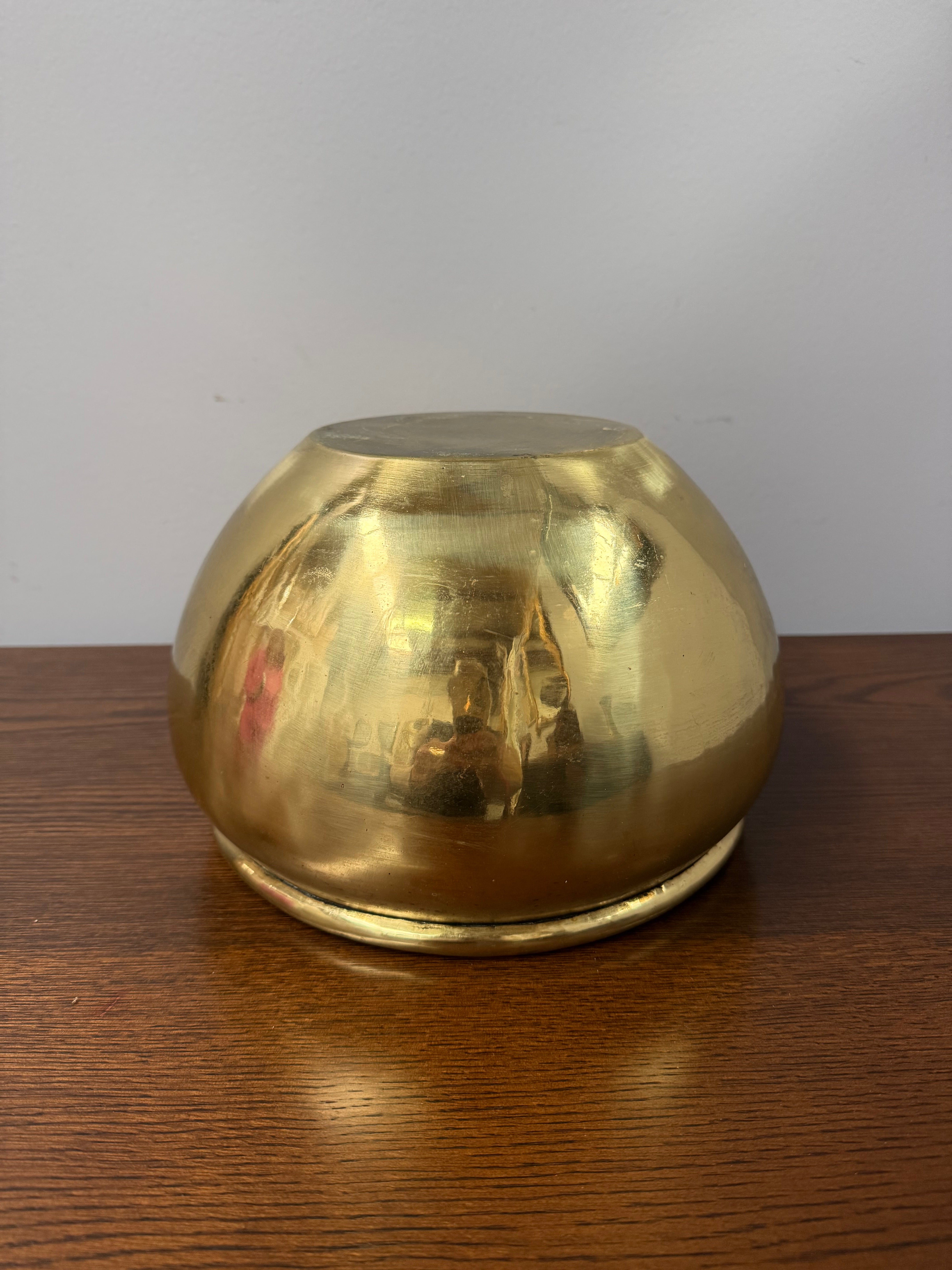 Antique Brass Planter/Jardinière