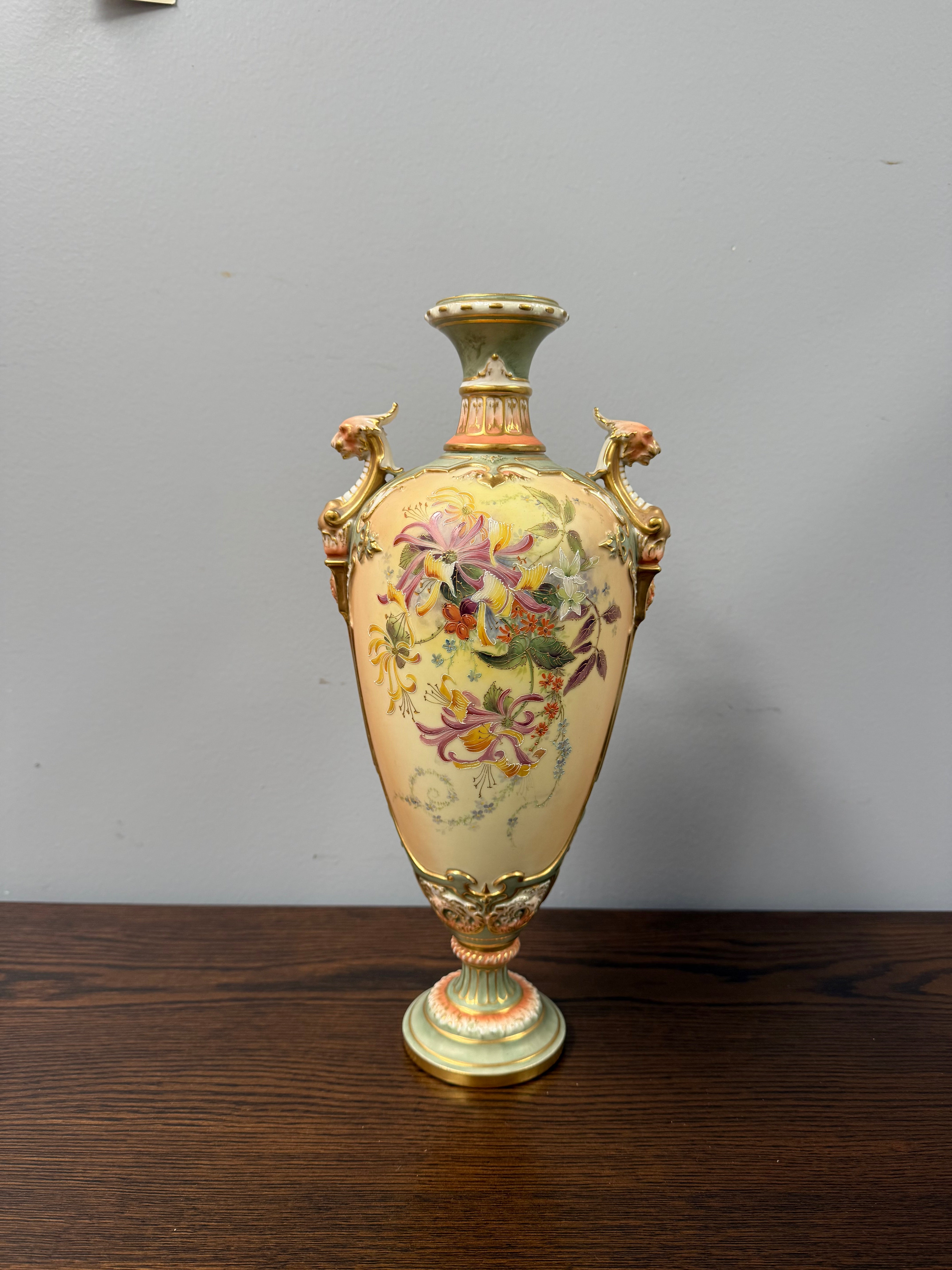 Antique English Royal Worcester Vase