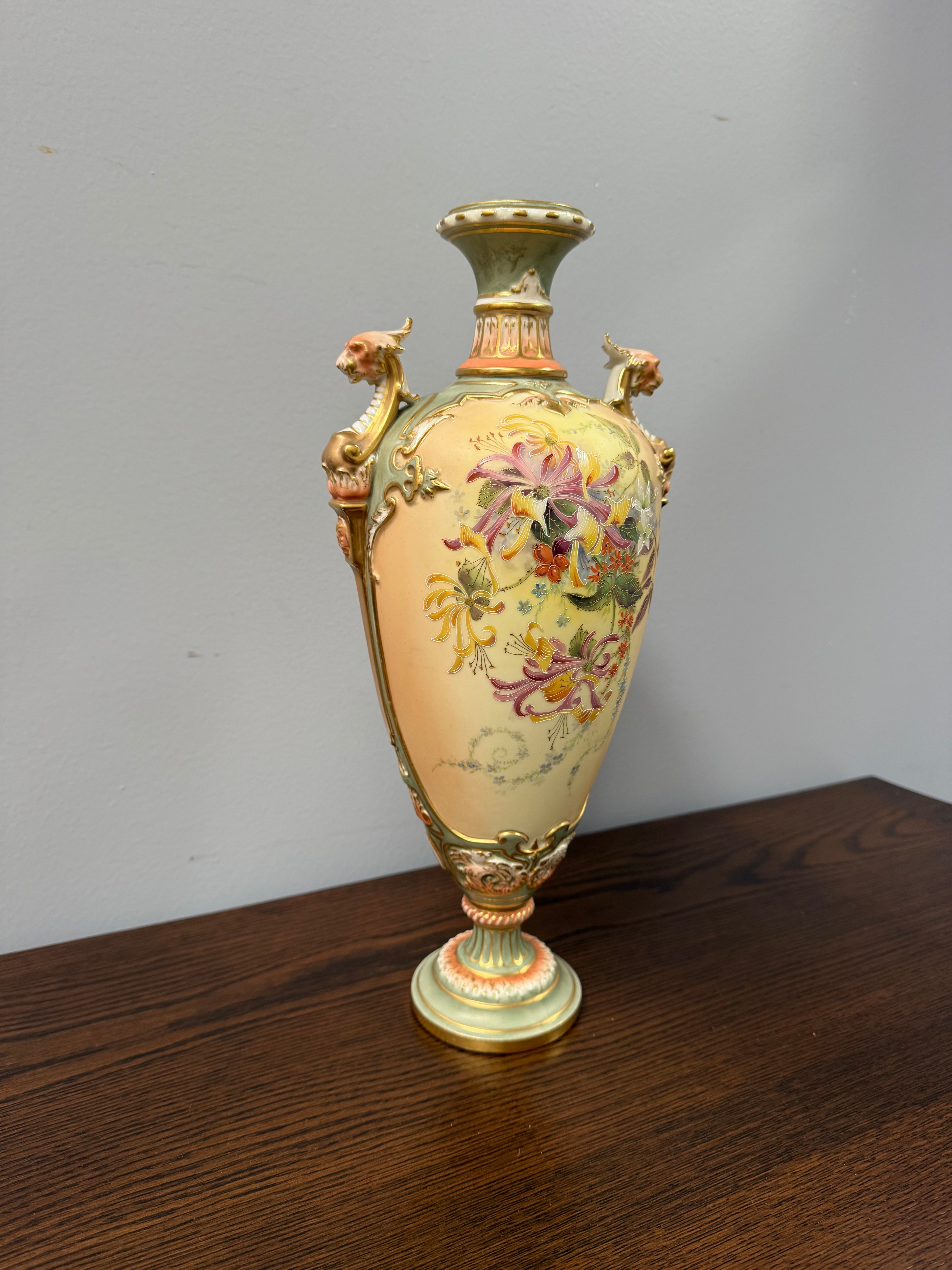 Antique English Royal Worcester Vase