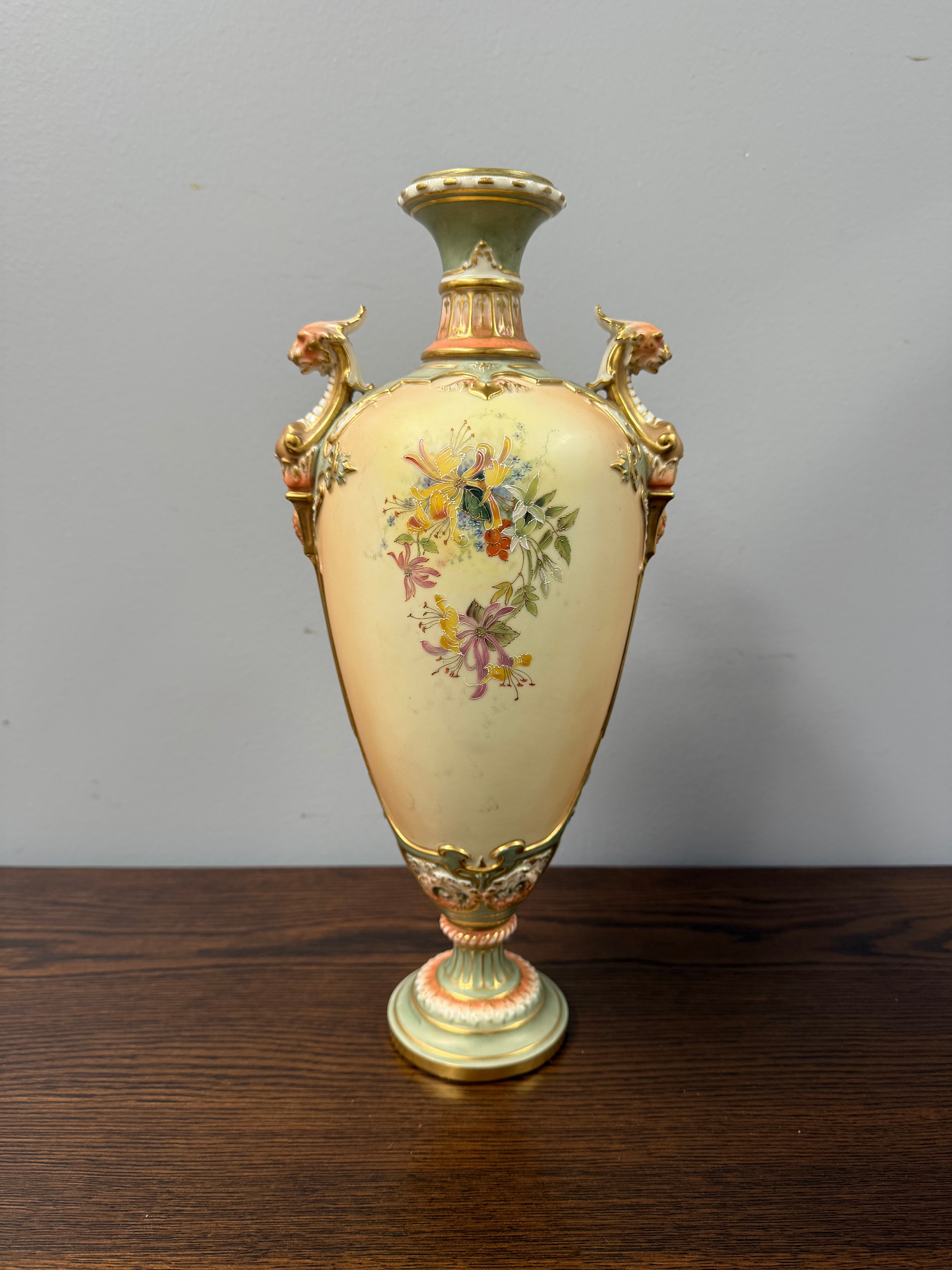 Antique English Royal Worcester Vase