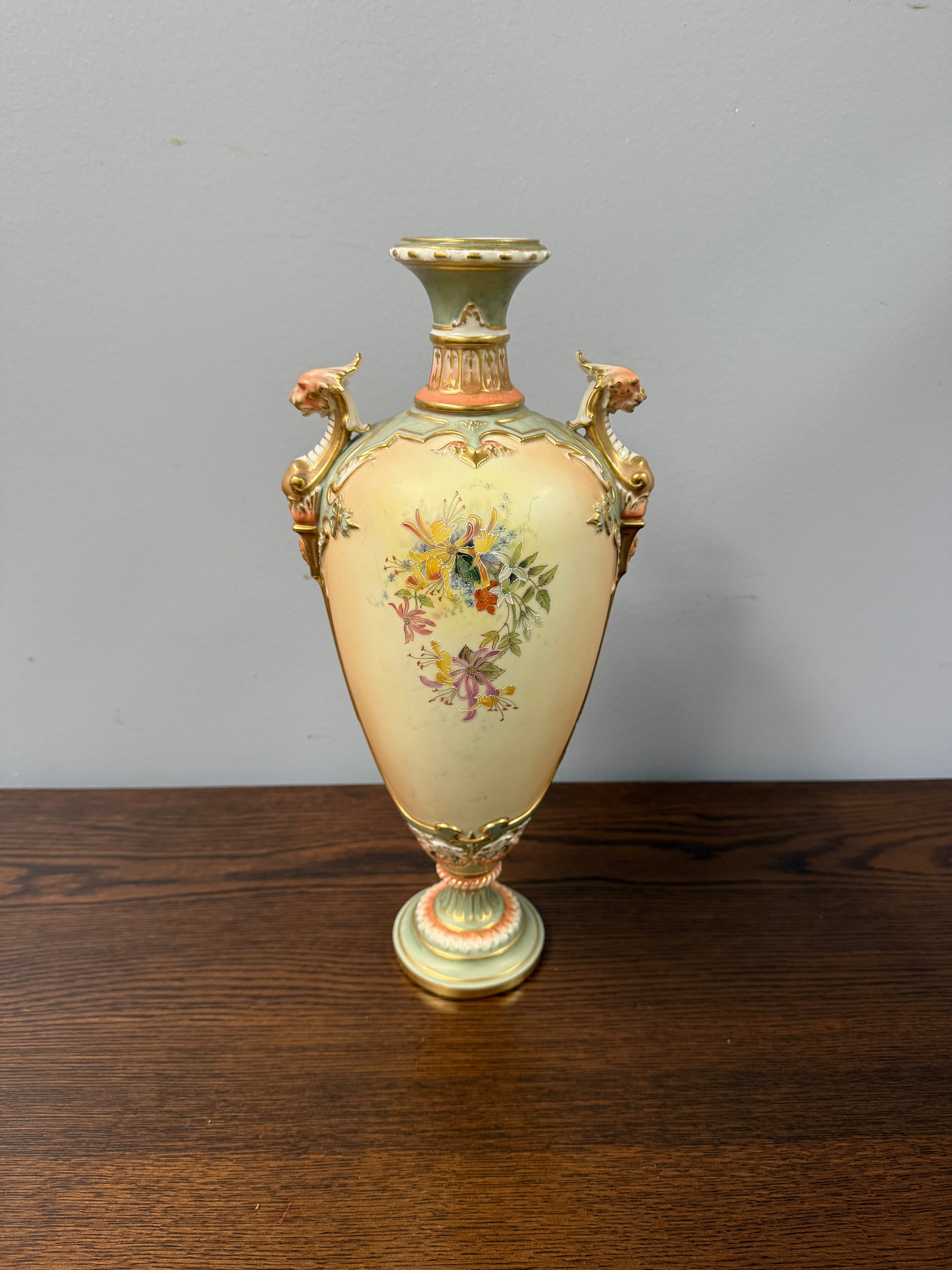 Antique English Royal Worcester Vase
