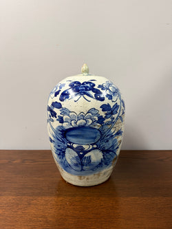Antique 19th Century Qing Dynasty Ginger Jar